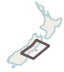 Map of the current region: Canterbury. Map of the current region: Canterbury.