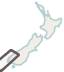 Map of the current region: Fiordland. Map of the current region: Fiordland.