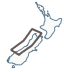 Map of the current region: Nelson and West Coast. Map of the current region: Nelson and West Coast.
