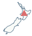 Map of the current volcanic field: Ruapehu. Map of the current volcanic field: Ruapehu.