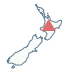 Map of the current volcanic field: Tongariro. Map of the current volcanic field: Tongariro.