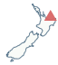 Map of the current volcanic field: White Island. Map of the current volcanic field: White Island.