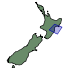 Map of the current region: Hawke's Bay. Map of the current region: Hawke's Bay.