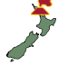 Map of the current volcanic field: Auckland Volcanic Field. Map of the current volcanic field: Auckland Volcanic Field.