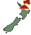 Map of the current volcanic field: Mayor Island. Map of the current volcanic field: Mayor Island.