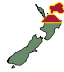 Map of the current volcanic field: Okataina. Map of the current volcanic field: Okataina.
