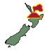 Map of the current volcanic field: Taupo. Map of the current volcanic field: Taupo.