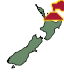 Map of the current volcanic field: White Island. Map of the current volcanic field: White Island.